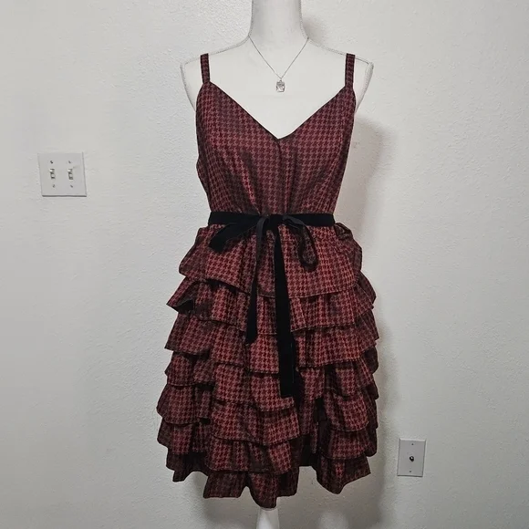 Betsy Johnson collab with torrid dark academia style dress with belt size 10 - Picture 1 of 12